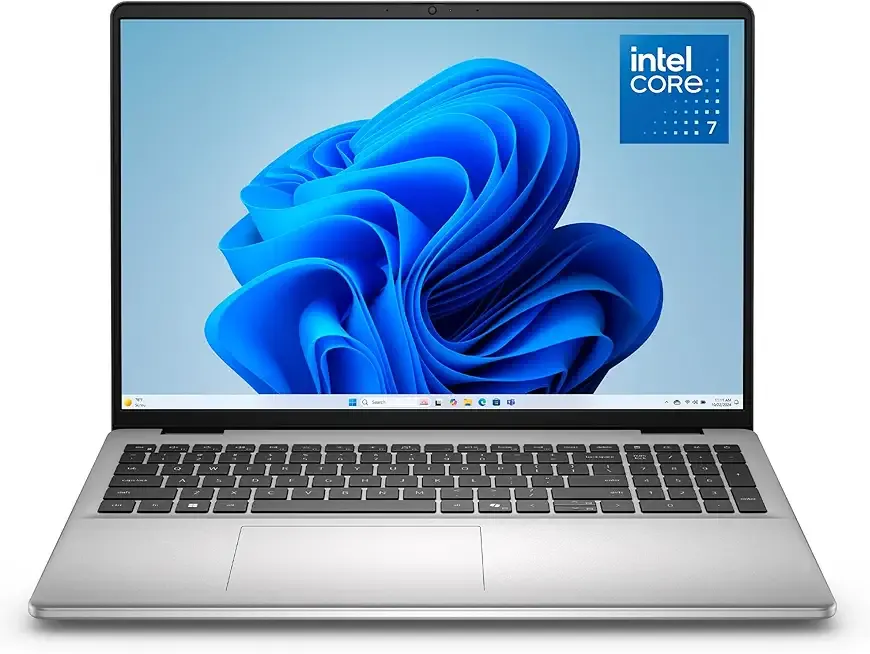 16 Laptop DC16251-16.0-inch 16:10 FHD+ Display, Intel Core 7 150U, 16GB DDR5 RAM, 1TB SSD, Intel Graphics, Windows 11 Home, Onsite Service - Platinum Silver