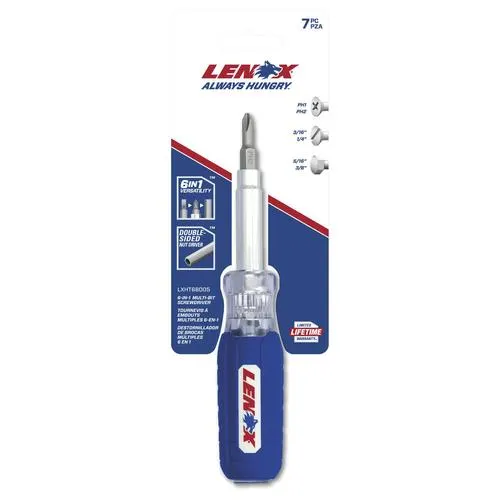 LENOX® 6-in-1 Multi-Bit Screwdriver