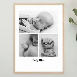 Personlig plakat | Bildecollage Live