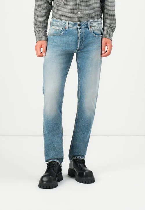 GROVER PANTS ORIGINAL - Jeans straight leg - medium blue