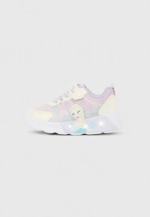 FROZEN ELSA - BLINKING SHOES - Joggesko - lilac