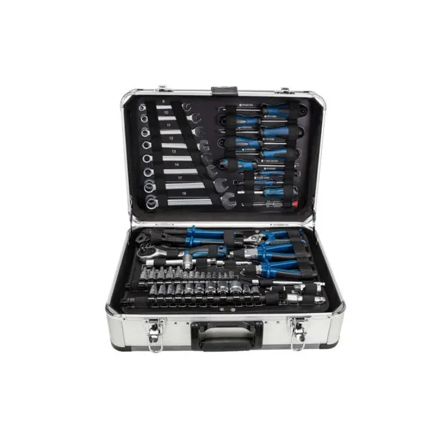 Scheppach Set di Attrezzi 101 pz TB150 con Custodia in Alluminio