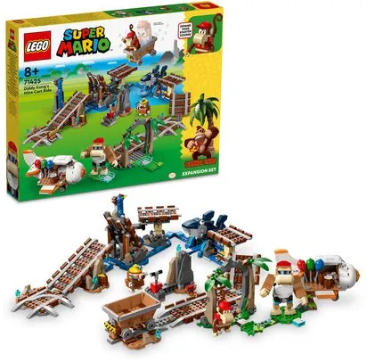LEGO®SUPER MARIO™ 71425 - ENSEMBLE D'EXTENSION COURSE DE CHARIOT DE MINE DE DIDDY KONG