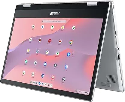 ASUS Chromebook Flip CX1 Convertible Laptop, 14" FHD…