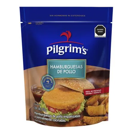 Hamburguesa de Pollo Pilgrims 700 gr