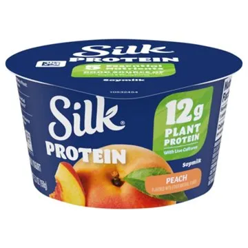 Silk Plant Protein Yogurt - Peach, 5.3 oz