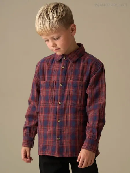 Angel & Rocket Red Felix Double Faced Shirt