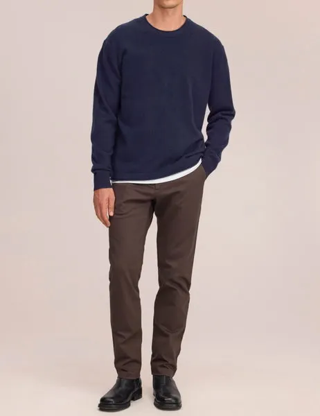 Sammy 60026 Wool Sweater Navy Melange