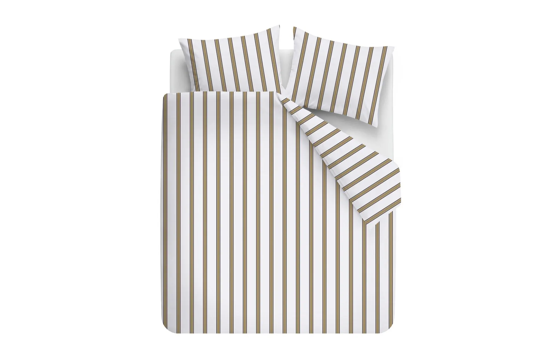 vtwonen Fun Stripe Dekbedovertrek Sand