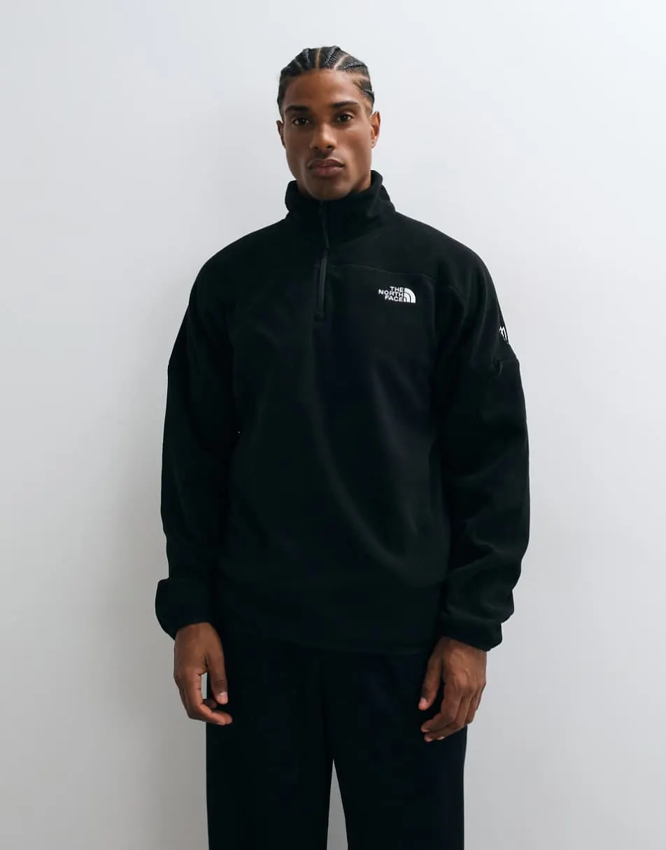 The North Face Mountain Athletics Glacier 1/4 zip fleece in black