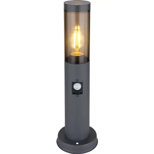 Außenleuchte - anthrazit - Bewegungssensor - 45 cm