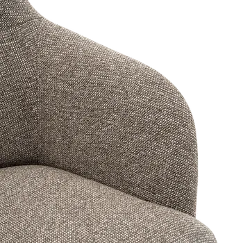 Armstoel VISBY Liver/Dirty oak