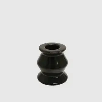 Boston Living Harlow Ceramic Candle Holder Black