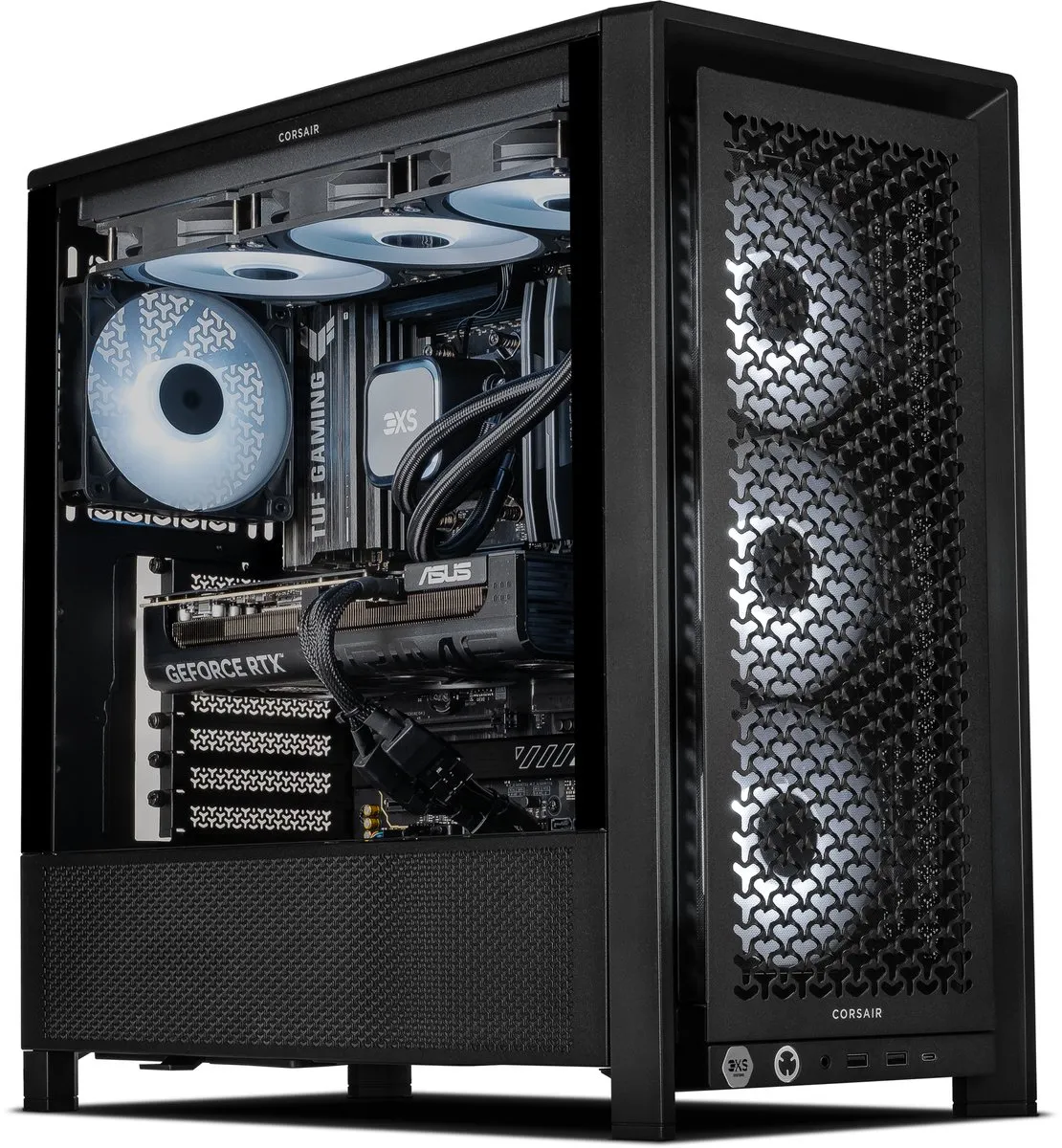 Scan 3XS Systems Revenge – Powered by ASUS – Stage 7 Gaming PC – Corsair FRAME 4000D - RTX 5080 – Ryzen 7 9850X3D – Corsair DDR5 32GB – WD Black 2TB SSD – 4K Ultra Gaming