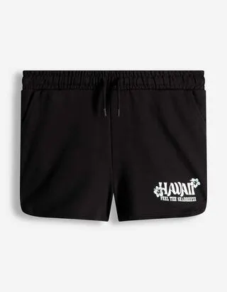 Pantaloncini - Tinta unita - nero