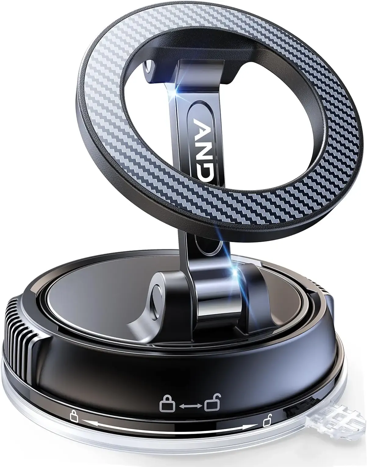 ANDERY Car Phone Holder for Magsafe [78+LBS Strongest Suction & 2400gf Magnetic] 360° Adjustable Car Phone Mount, Phone Holders for Your Car for iPhone Pro Max Air Plus All Phones Valentine's Day Gift