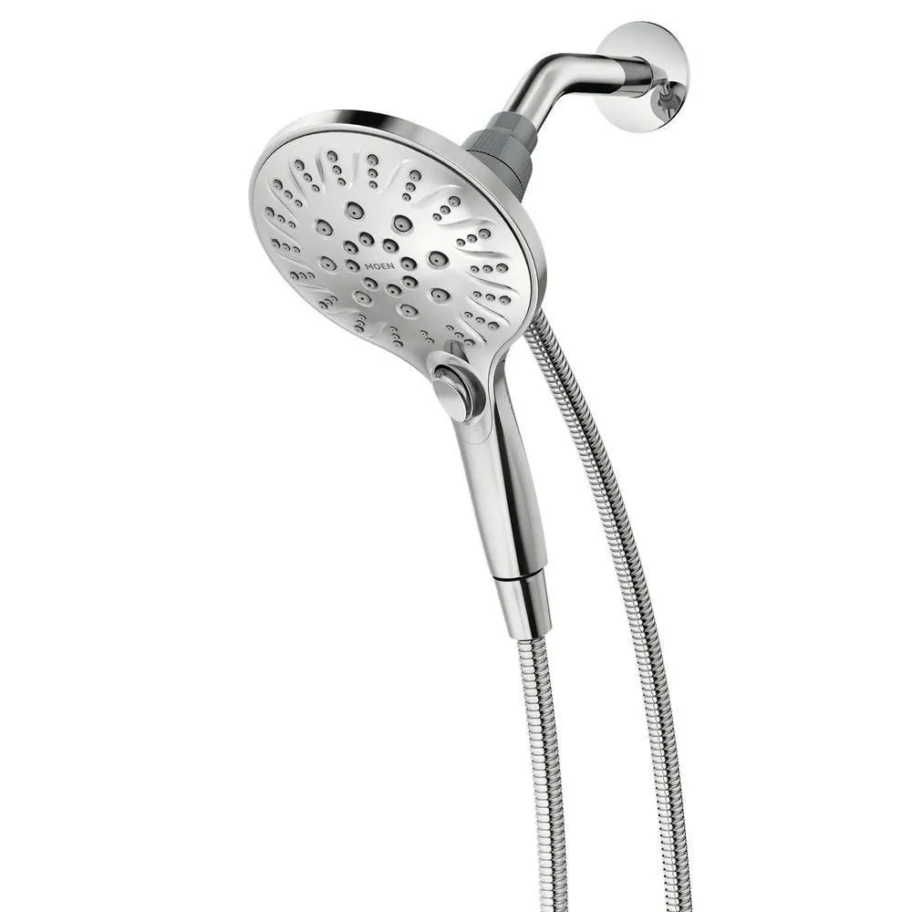 MOEN Attract 6-Setting 5.5-Inch Diameter Handheld Shower Head with Magnetic Dock in Chrome
