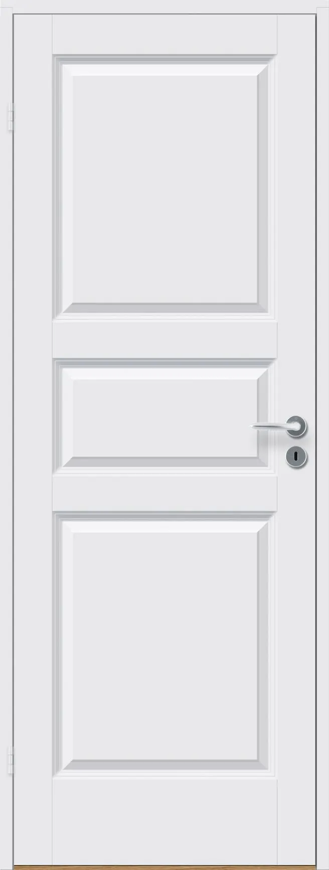 DØRBLAD ID KARI 9X20 HVIT