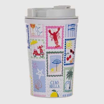 Just Home Italian Summer Travel Mug 380ml