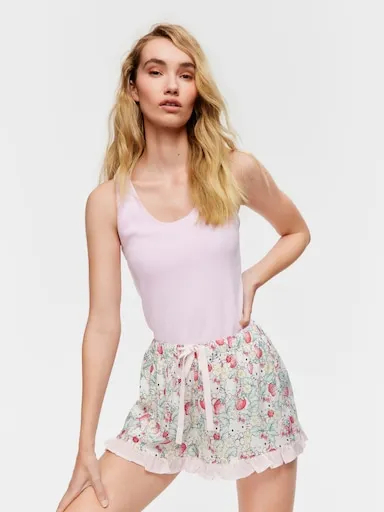 Hello Kitty Strawberry Frill Mini Short