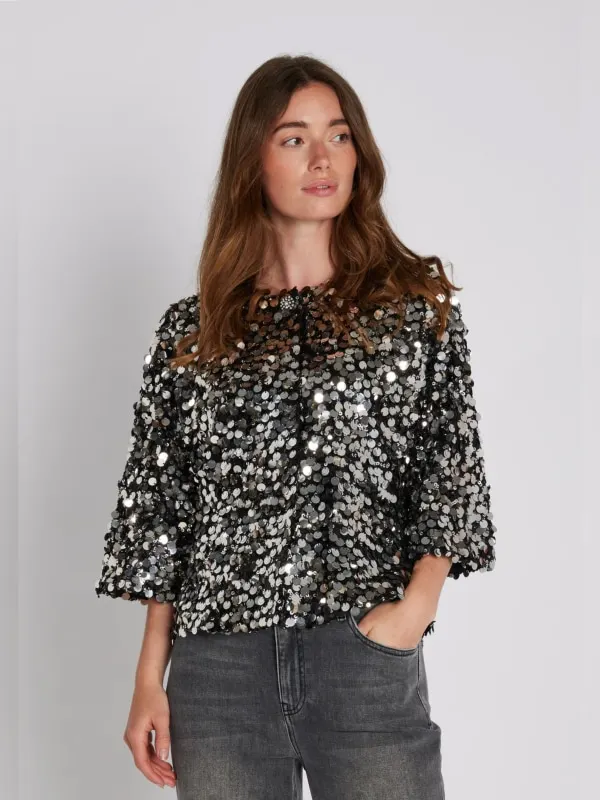 Castle Cape Black/Silver