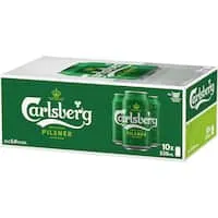carlsberg beer Can 10x330mL