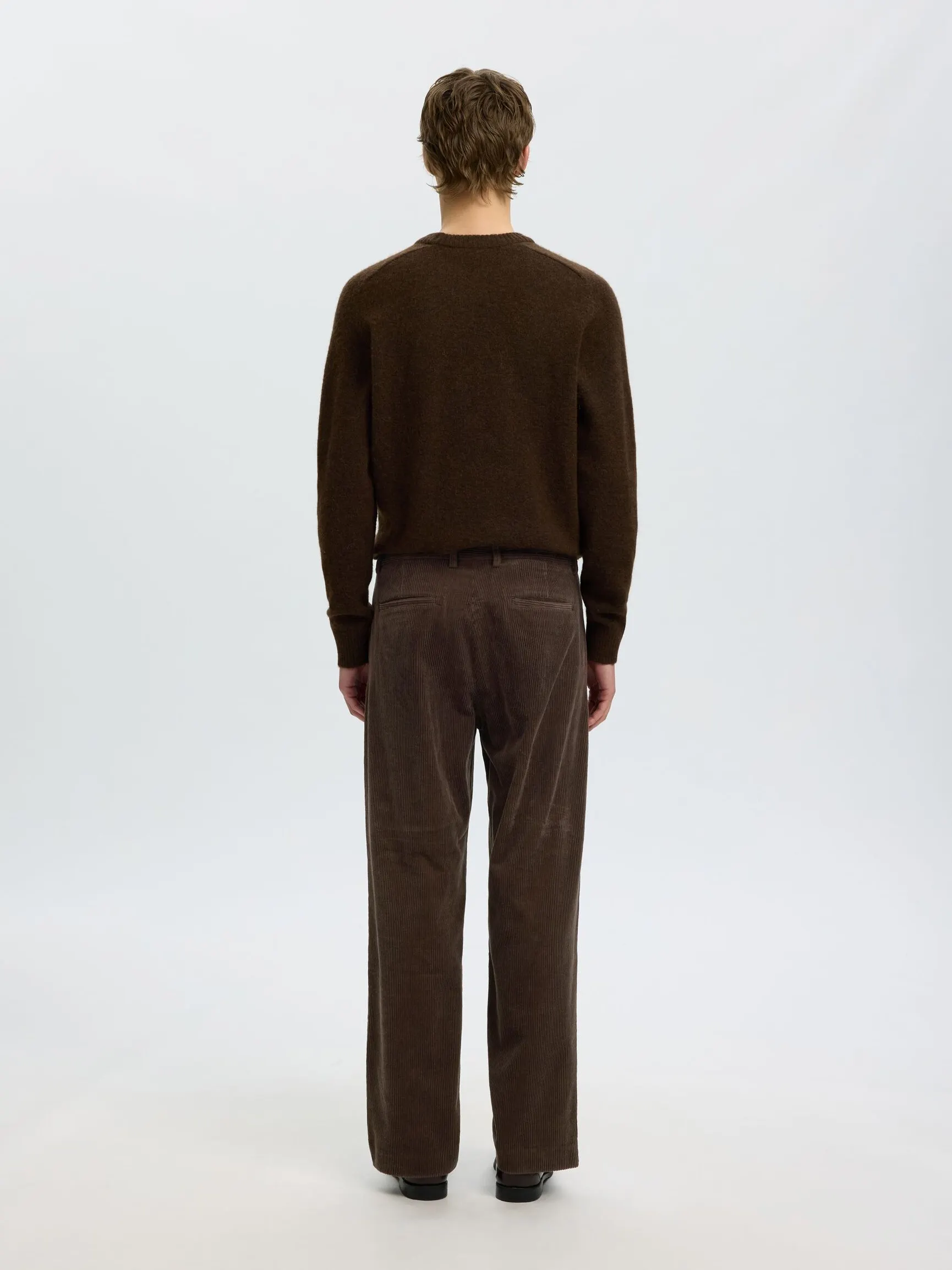 CORDUROY BUKSER MED LØS PASSFORM