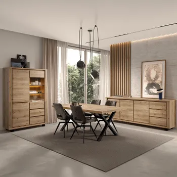 Combikast AURELIO Hudson Oak B128