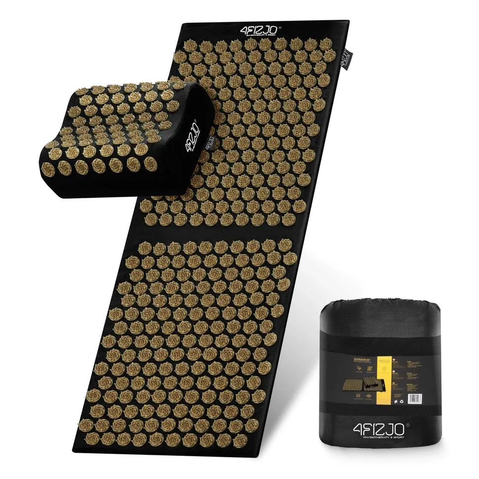 Velká akupresurní podložka 4FIZJO ERGO XL s polštářem