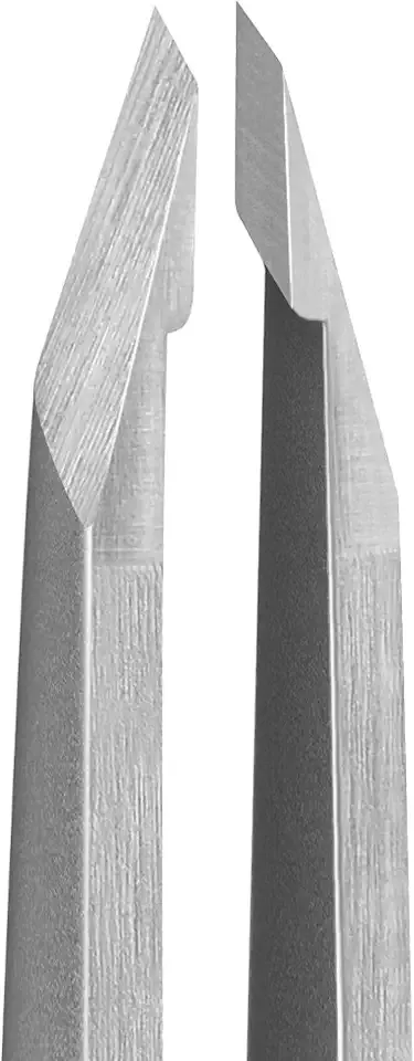 Eyebrow Tweezers for Women Facial Hair, Precision Stainless Steel Slant Tweezers, Sharp Eyebrow Plucker for Remove Hair