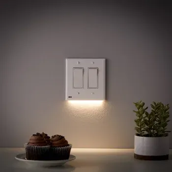 SnapPower LED Rocker SwitchLight, 3-pack