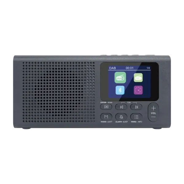 Amadeus Campana FM/DAB+ radio, svart