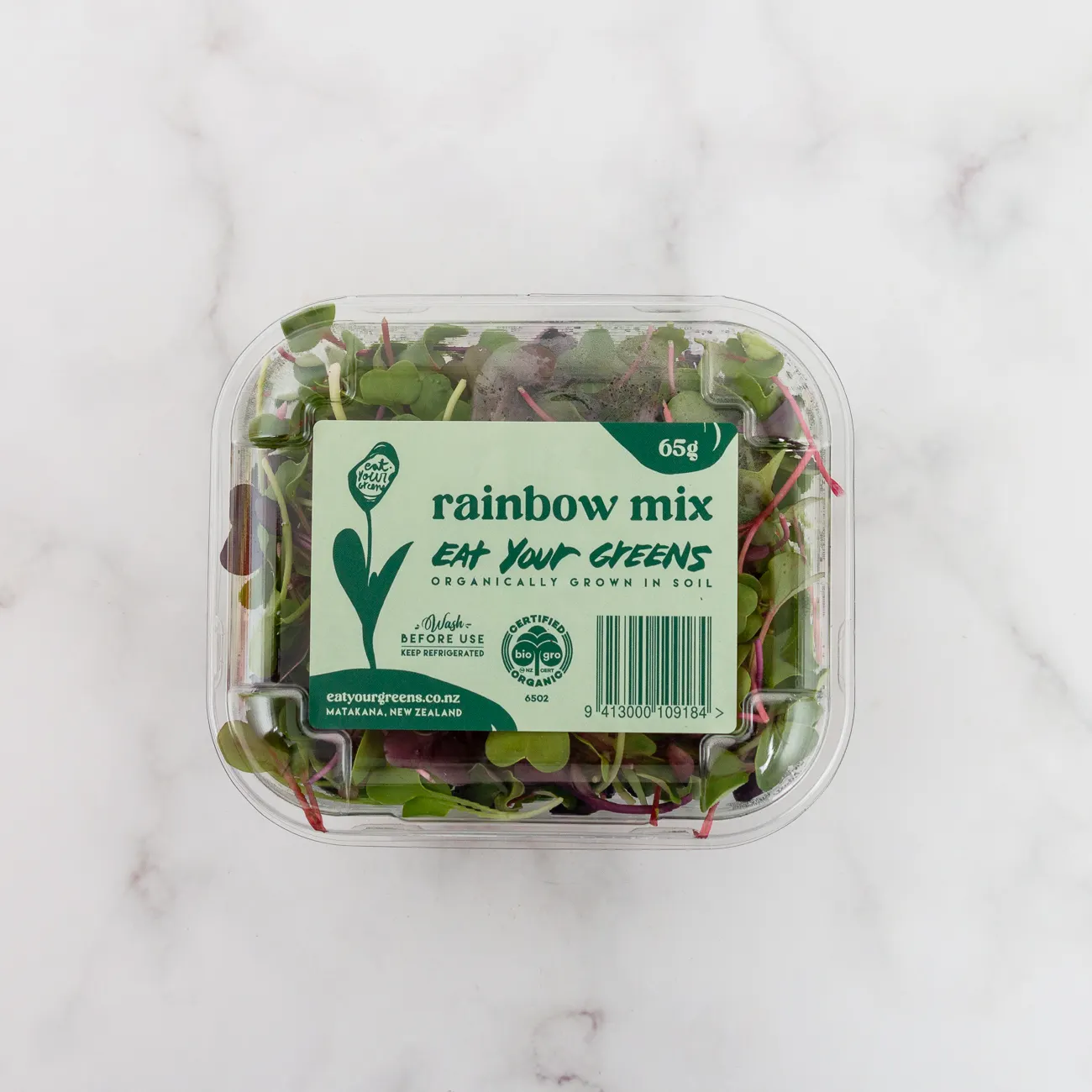 rainbow mix microgreens 65g