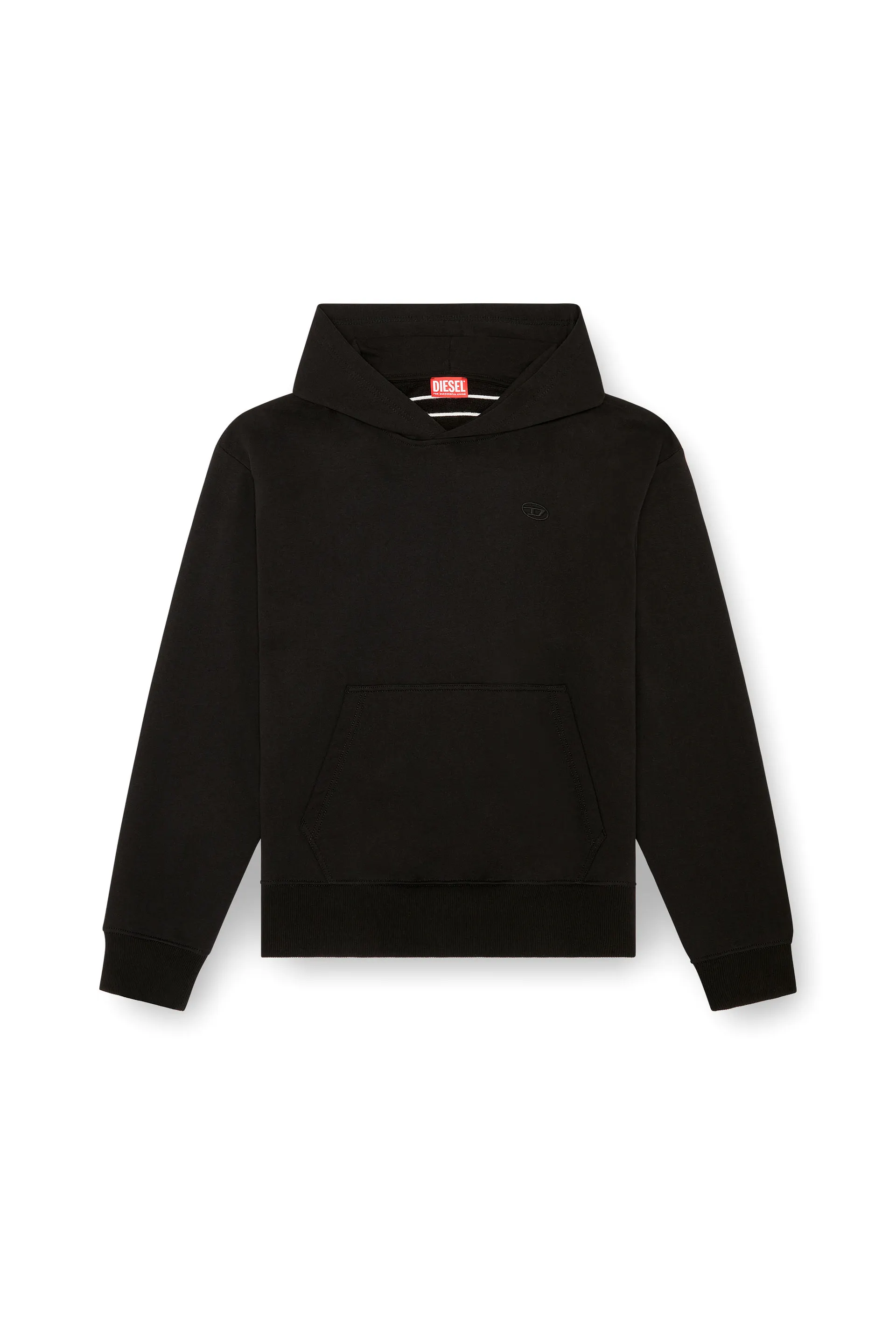 Hoodie with logo embroidery