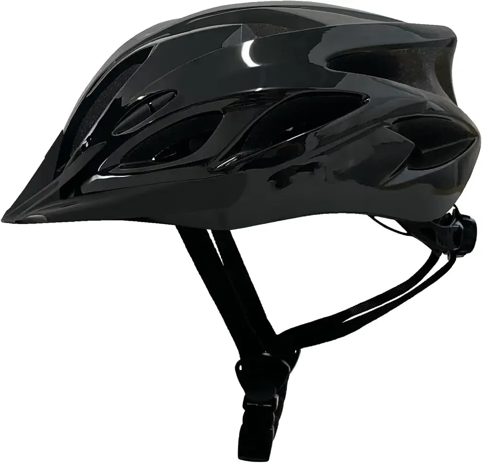Adult Cycling Bike Helmet, Lightweight and Adjustable with Pads&Visor for Men and Women,Premium Quality Airflow Unisex Bicycle Helmet,Suggested Fit 58-61 cm