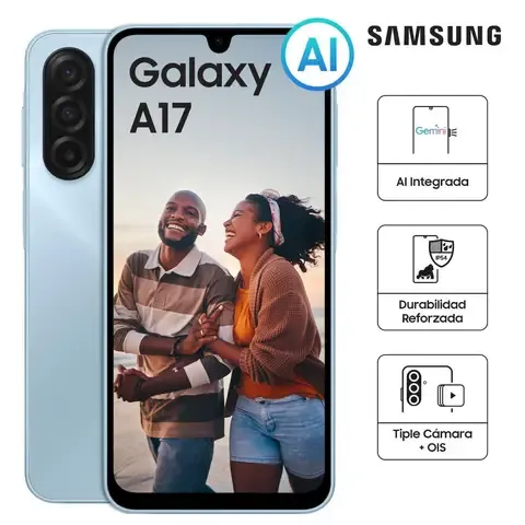 Celular Samsung Galaxy A17 8G 256GB Light Blue