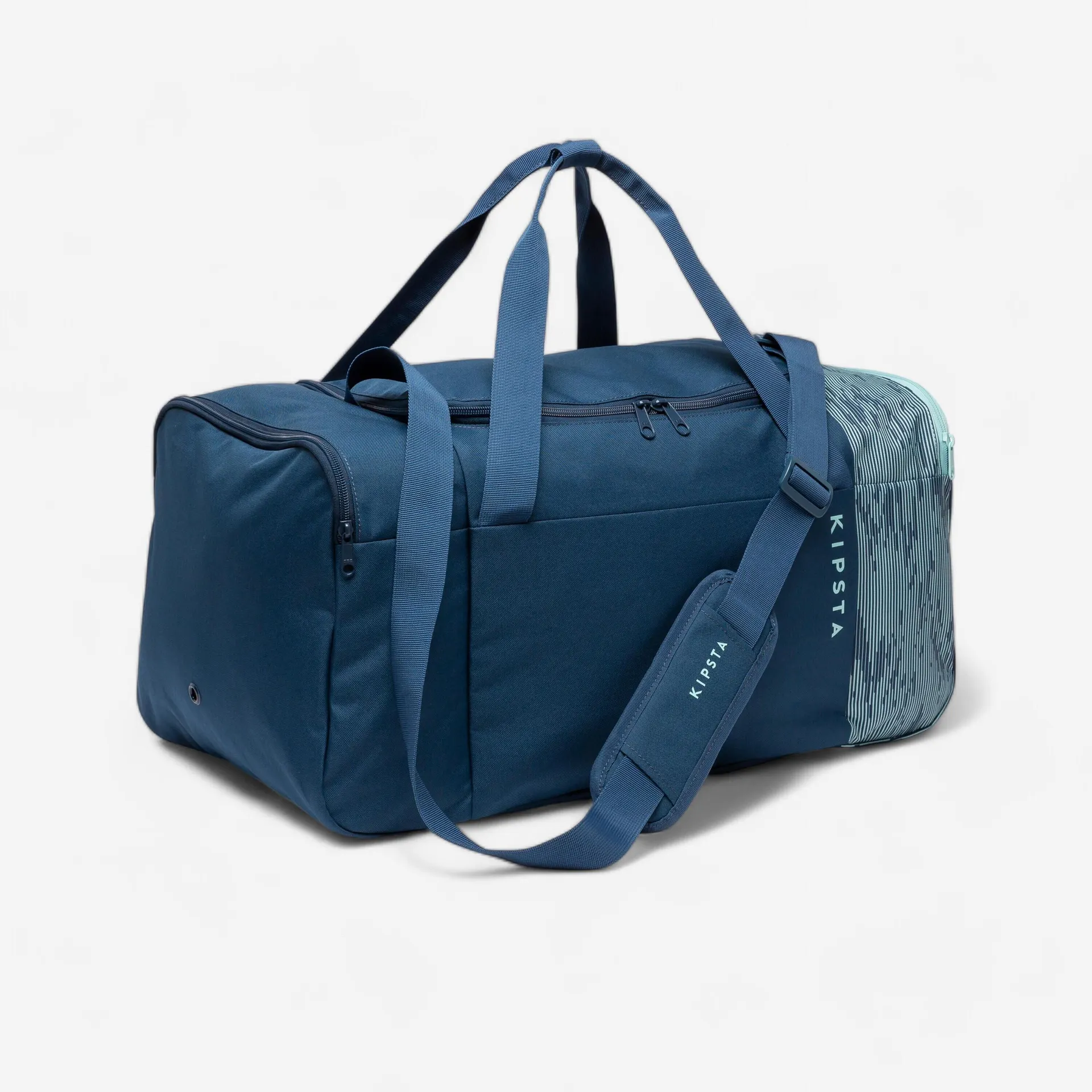 DECATHLON Sportovní taška Essential 55 l tyrkysová