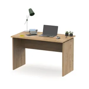Mesa de escritorio Teide roble de 76x120x68cm
