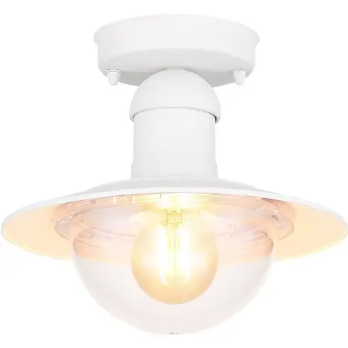 Außenleuchte - weiß - Ø 23,6 cm