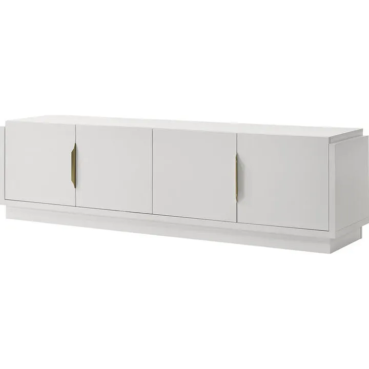 Palmer 70" 4-Door TV Stand - White