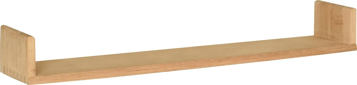 Circus vegghylle 80cm B: 80 cm, såpebehandlet heltre eik