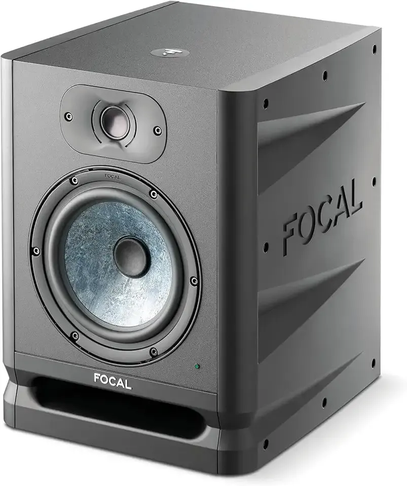 Focal Alpha 65 Evo – 6.5" Active 2-Way Studio Monitor, 85W RMS Bi-Amp, Slatefiber Woofer, 40Hz–22kHz, Neutral Nearfield Reference Speaker – Sold Individually