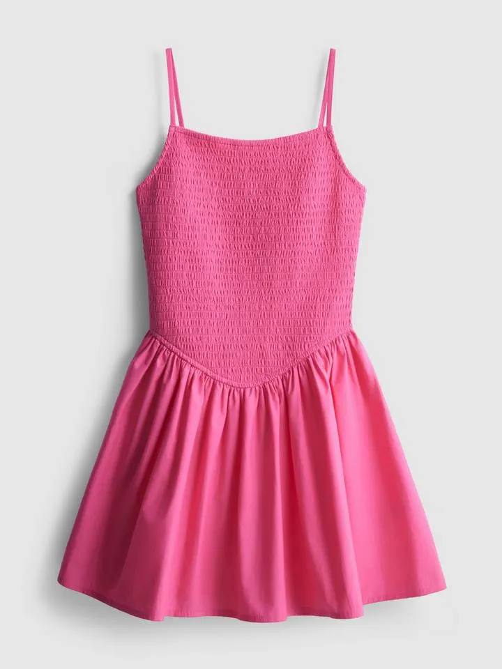 7–15 ans | Robe caraco froncée
