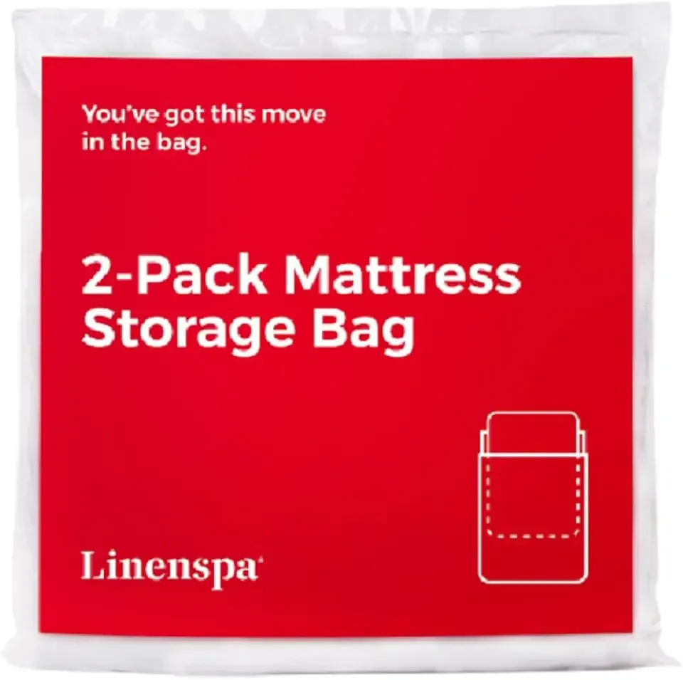 Mattress Bag – 2 Pack Queen / Full size Mattress Bags for Moving, Storage & Disposal – Durable Plastic Cover for Moving