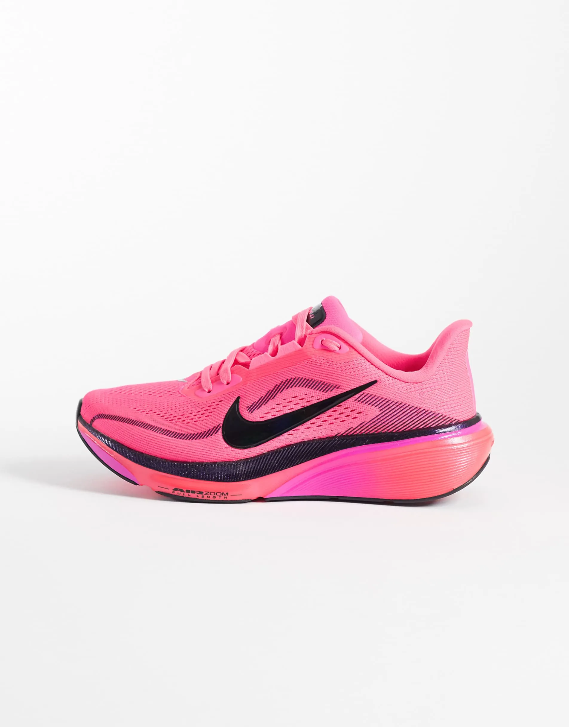 Nike Running Air Zoom Pegasus 42 trainers in pink and black