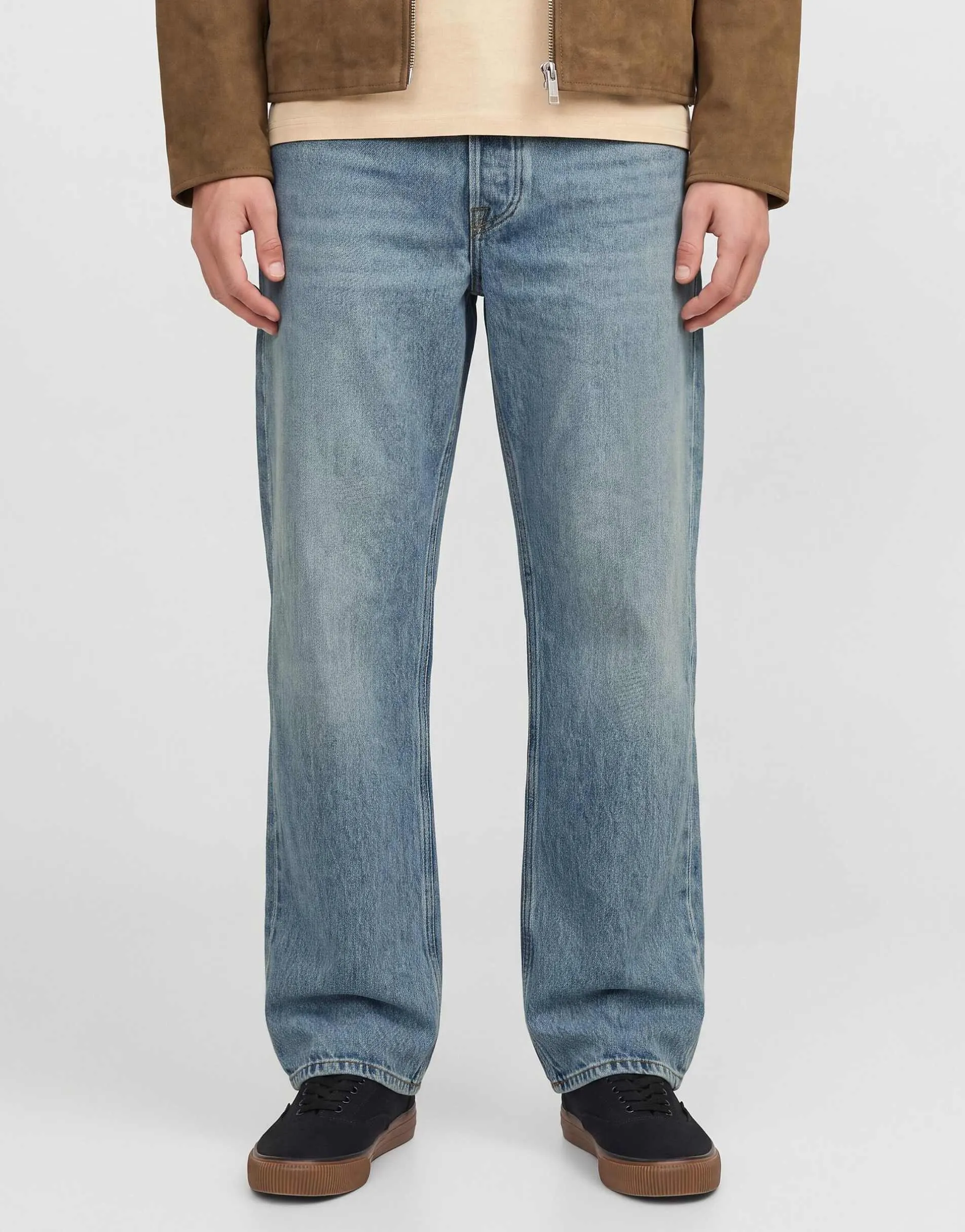 Jack & Jones Loose-fit jeans in blue denim