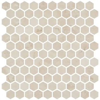 Hex Ecostones Crema Marfil Matte