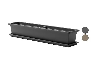 Maceta Winchester con platillo 80 cm PreZero