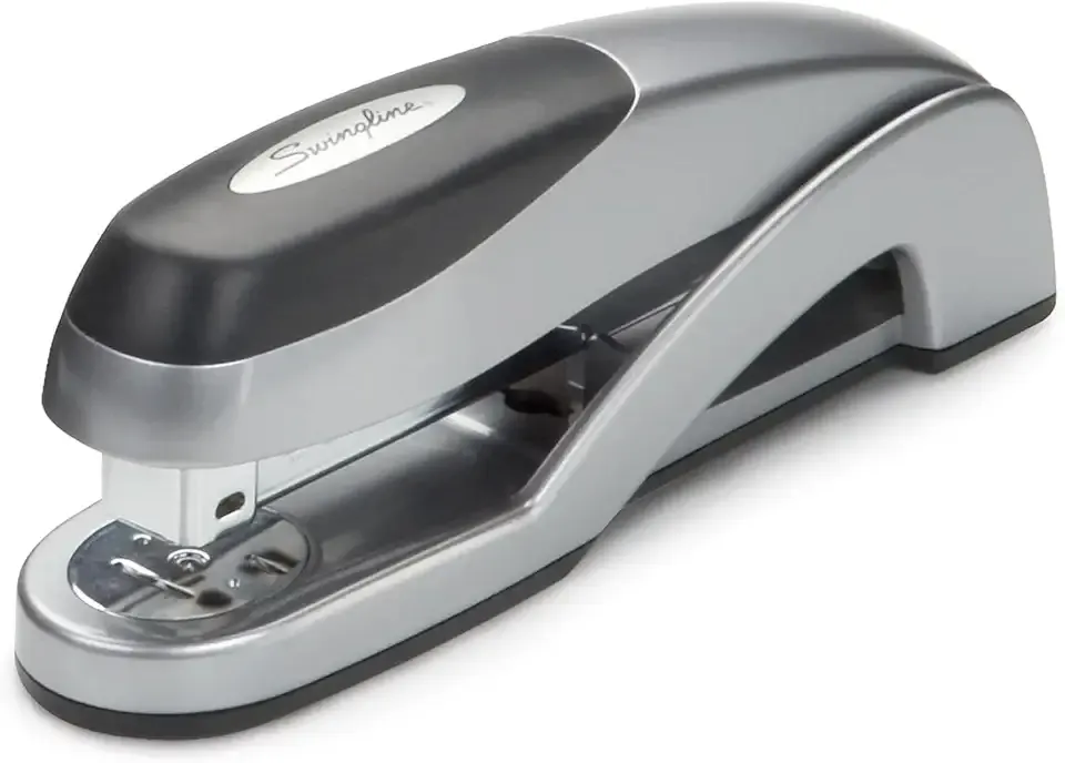 Swingline Stapler, Optima Full Size Desktop Stapler, 25 Sheet Capacity, Jam Free, Desk, Silver (87801)