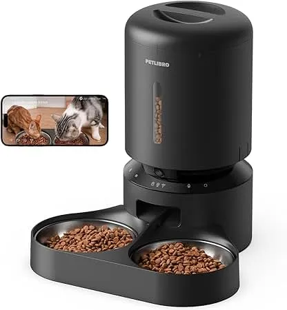 PETLIBRO Automatic Cat Feeder with Camera for Two…